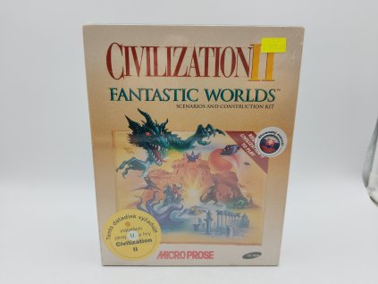 Civilization II Fantastic Worlds big box - nerozbalená (PC)