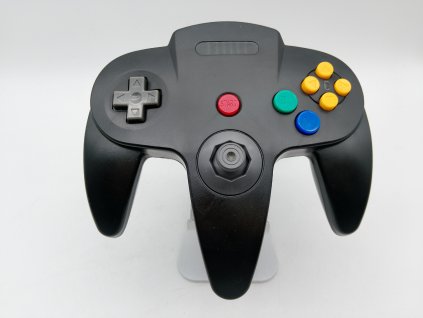 Nintendo 64 ovladač, černý (N64)