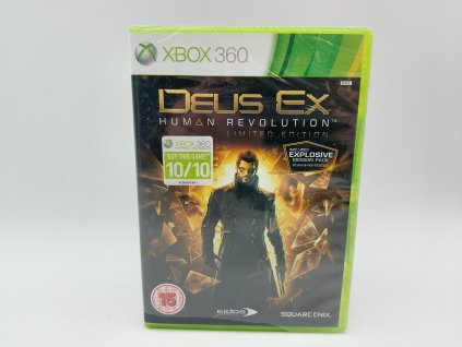 Deus Ex: Human Revolution Limited Edition - nerozbalené  (X360)