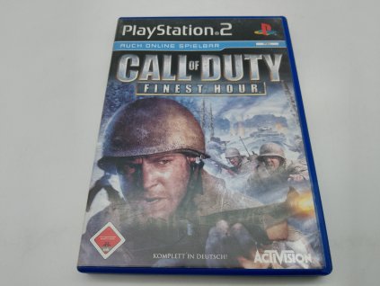 Call of Duty Finest Hour - německy (PS2)