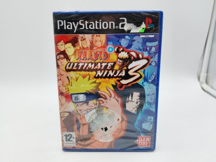 Naruto Ultimate Ninja 3 - nerozbalené (PS2)