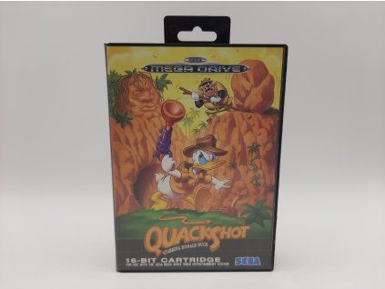 Quackshot starring Donald Duck (SMD)