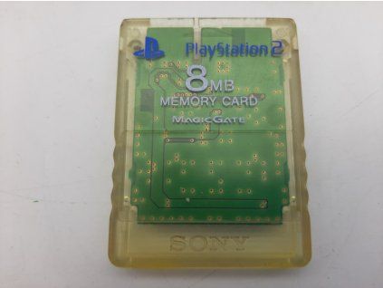 Sony Playstation 2 Memory Card, clear (PS2)
