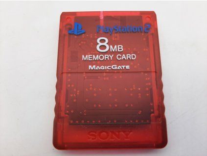 Paměťová karta červená (PS1)