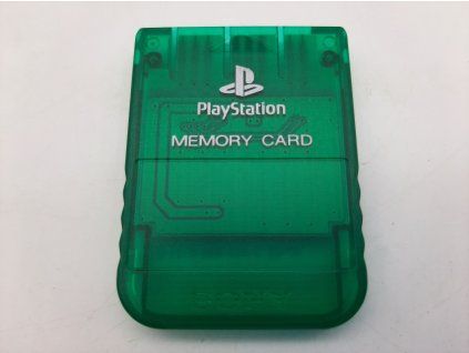 Paměťová karta zelená (PS1)