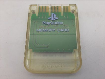 Paměťová karta clear (PS1)