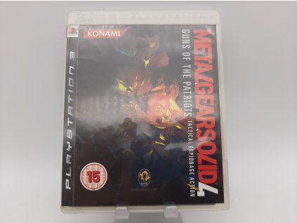 Metal Gear Solid 4 Guns of Patriots (PS3)
