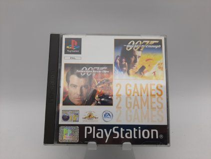 007 The World is Not Enough a Tomorow Never Dies (PS1)
