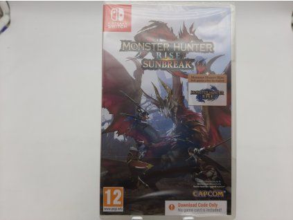 Monster Hunter Rise + Sunbreak code (Switch)