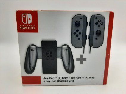 Nintendo Switch Joy-Con Pair a Joy-Con Charging Grip (Switch)