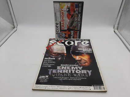 Score číslo 159 a DVD příloha s hrou (časopis)