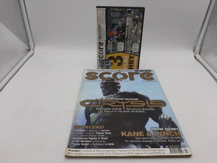 Score číslo 166 a DVD příloha s hrou (časopis)