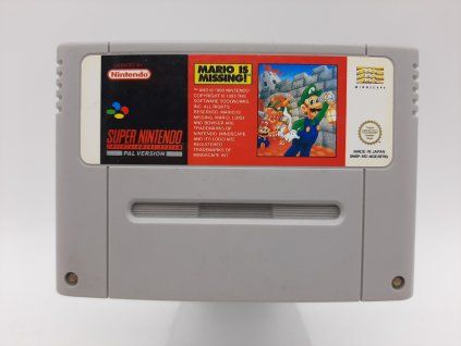 Mario is Missing - německy (SNES)