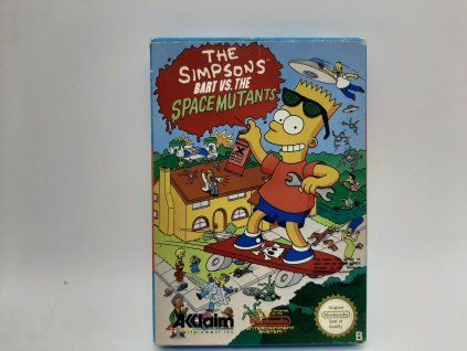 The Simpsons Bart vs. The Spacemutants - PAL B (NES)