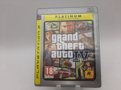 Grand Theft Auto IV Platinum (PS3)