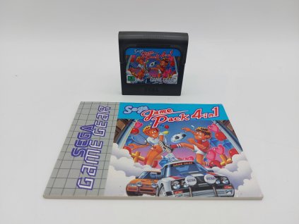 Sega Game Pack 4 in 1 (GG)