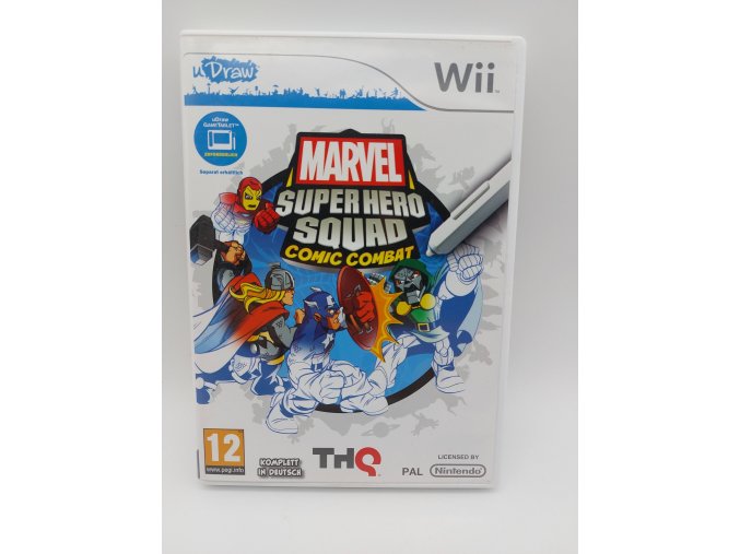 u Draw Marvel Superhero Squad Comic Combat (Wii)