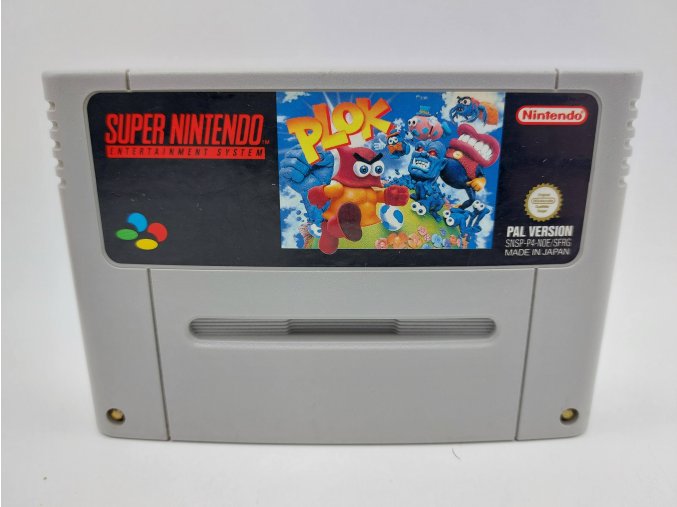 Plok - německy (SNES)