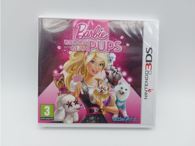 Barbie Groom and Glam Pups - nerozbalená (3DS)