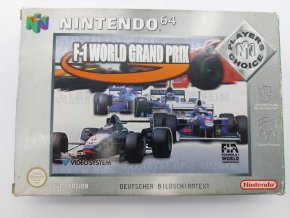F-1 World Grand Prix - Německy (N64)