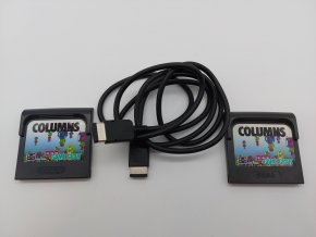 Gear to Gear link kabel pro Sega Game Gear a 2x Columns (GG)