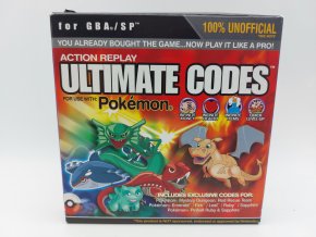 Action Replay Ultimate Codes Pokémon (GBA)