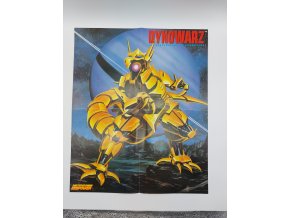 Originální plakát Dynowarz z časopisu Nintendo Power, r. 1990 (časopis)
