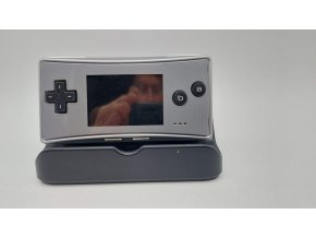 Nintendo Gameboy Micro, stříbrné (GBA)
