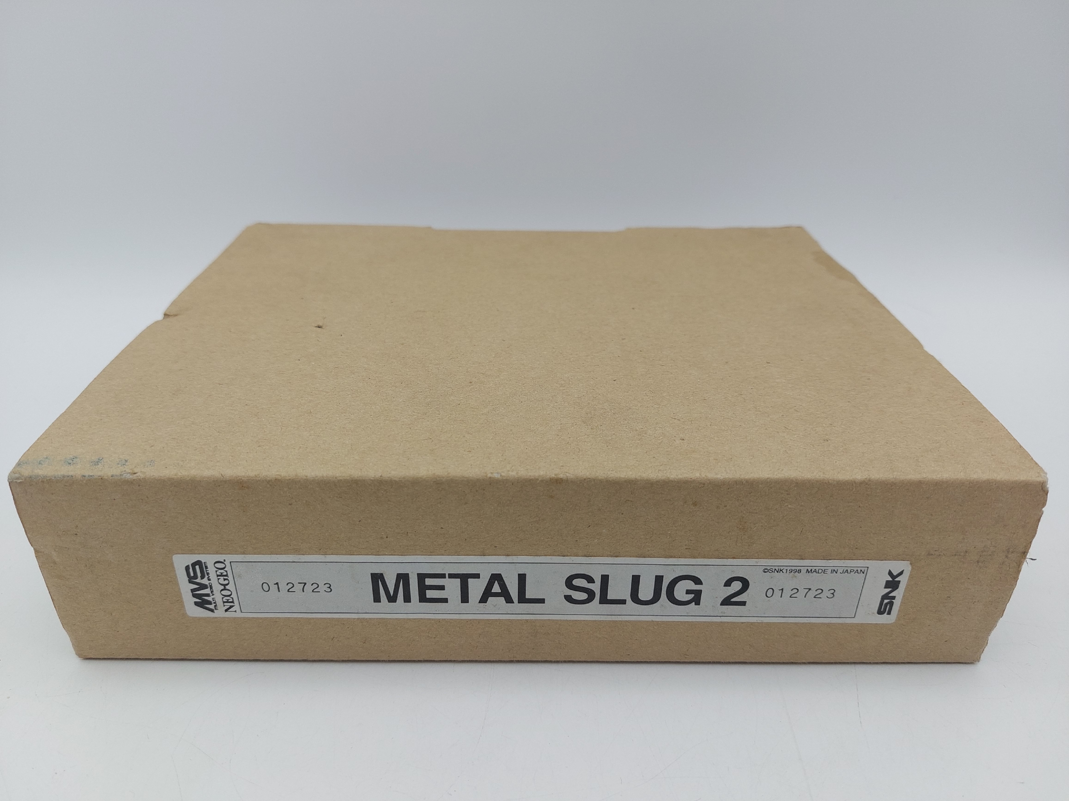 Metal Slug 2 - Cartouche MVS Neo Geo Originale - SNK - Fonctionnelle