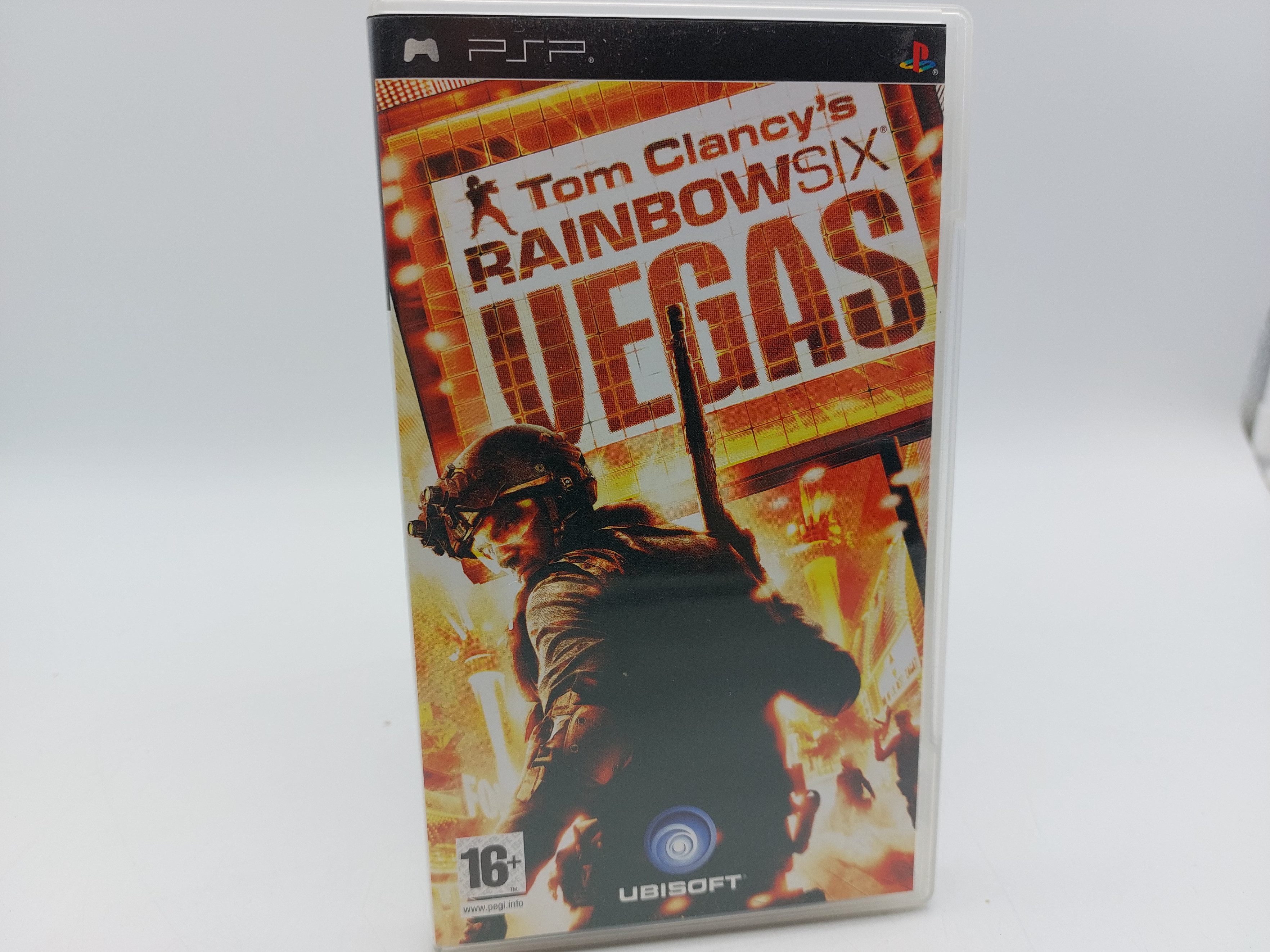 Tom Clancy's Ghost Recon Rainbow Six Vegas – Sony PSP 3000 Slim, Jeu D'occasion