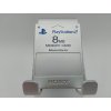 Paměťová karta 8MB na Playstation 2 stříbrná (PS2)