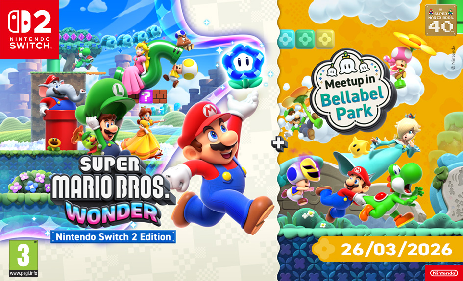 Super Mario Bros. Wonder – Nintendo Switch 2 Edition + Meetup in Bellabel Park