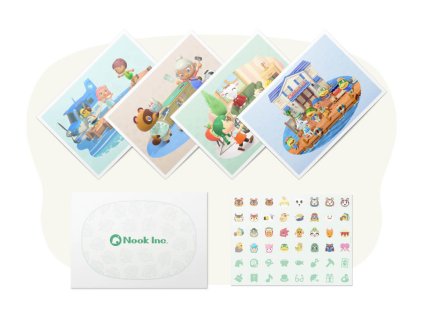 AC NewHorizons NS2E PostcardsSet