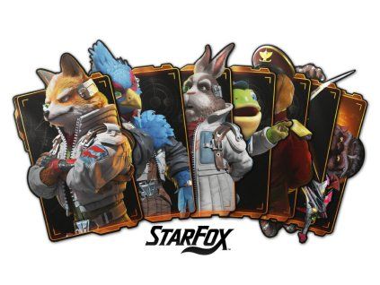 StarFox Metallic Stickers
