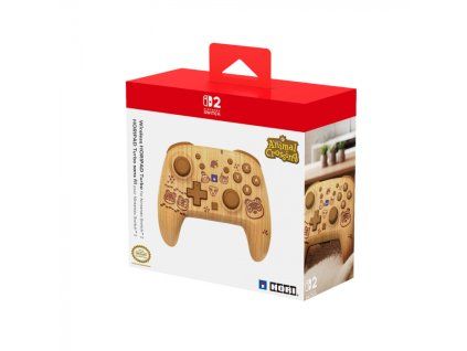 SWITCH 2 Wireless HORIPAD Turbo Wood Brown