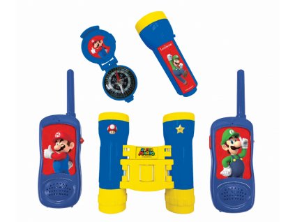 Set Nintendo - vysílačky, dalekohled, baterka