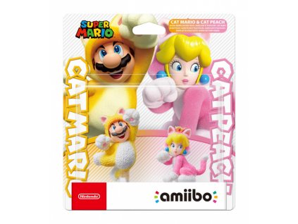 amiibo Smash Cat Mario & Cat Peach