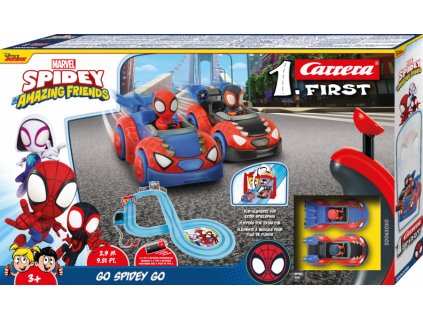 Autodráha Carrera FIRST - 63050 Spidey Go Webs Go