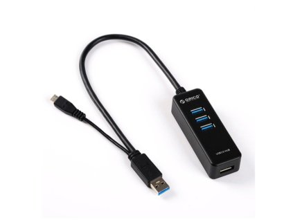 ORICO H4019-U3-BK OTG 4 port USB3.0 hub