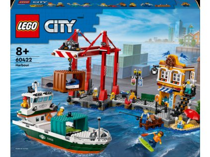 LEGO CITY 60422 Přístav s nákladní lodí
