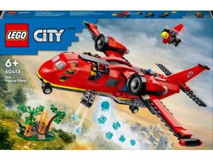 LEGO CITY 60413 Hasičské záchranné letadlo