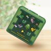 SWITCH 2 HORI Card Case 24 Pixel Green
