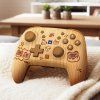 SWITCH 2 Wireless HORIPAD Turbo Wood Brown