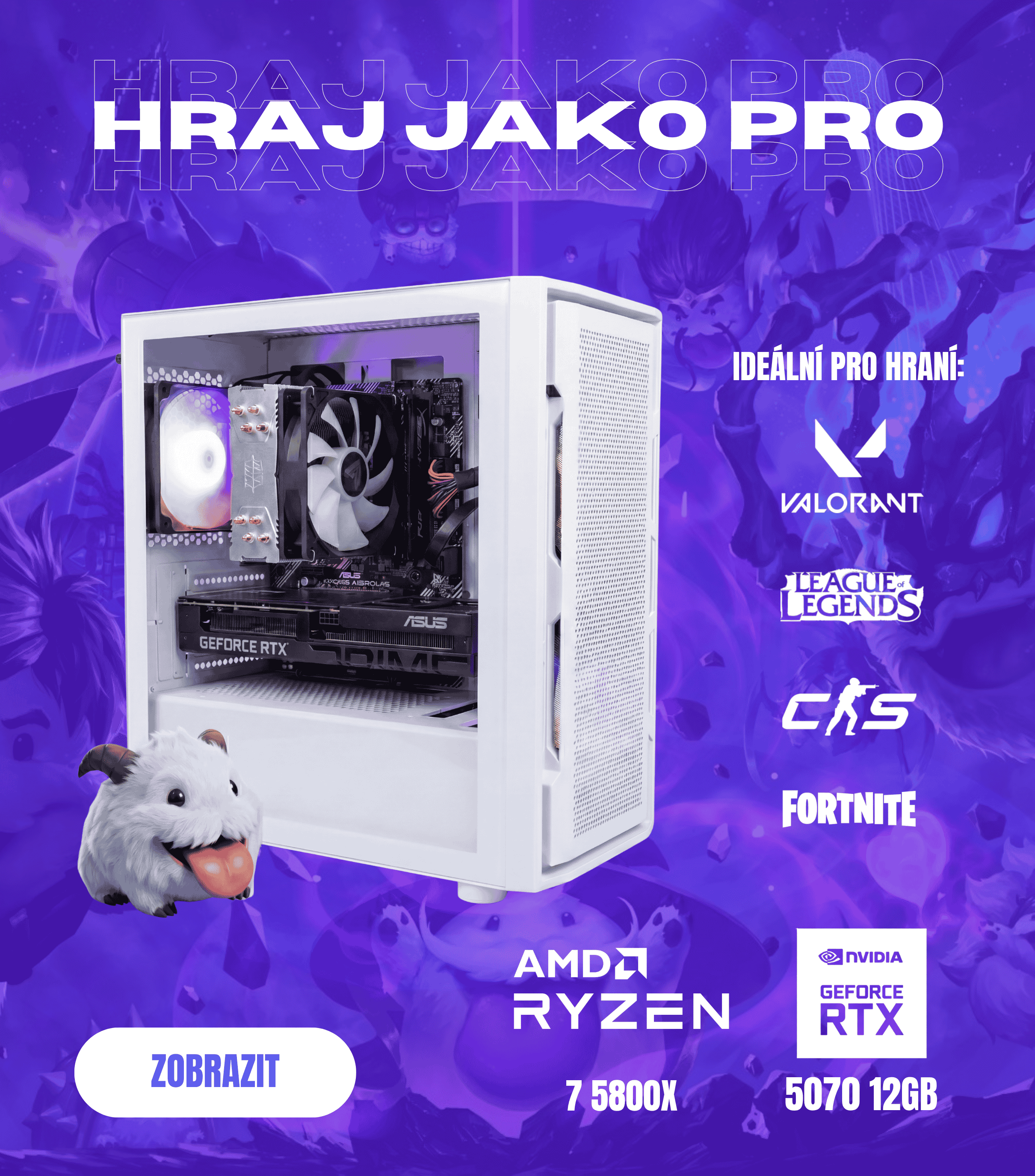 GamePC6410 - RTX 5070, Ryzen 7 5800X