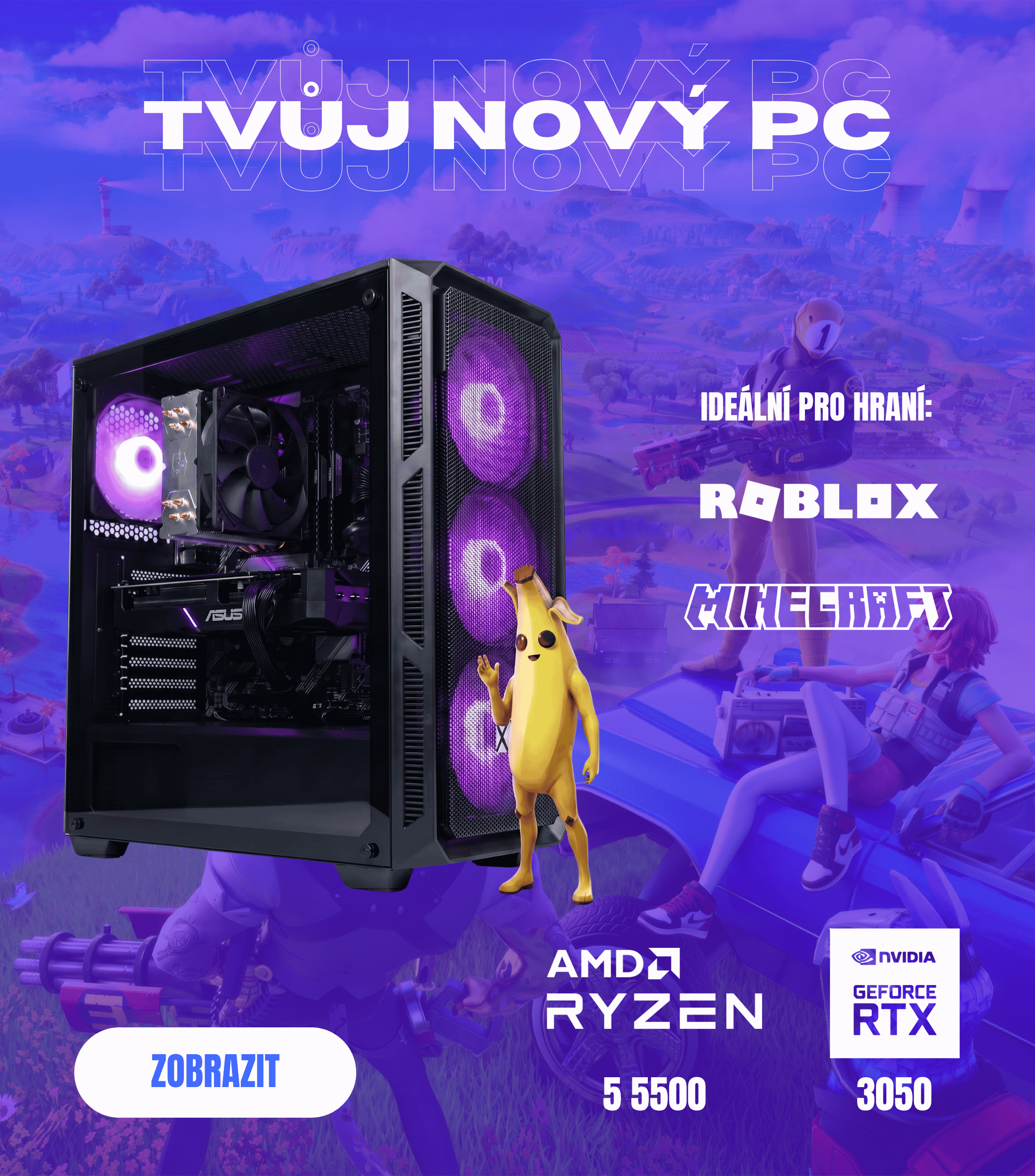 GamePC7273 - RTX 3050 Ryzen 5 5500