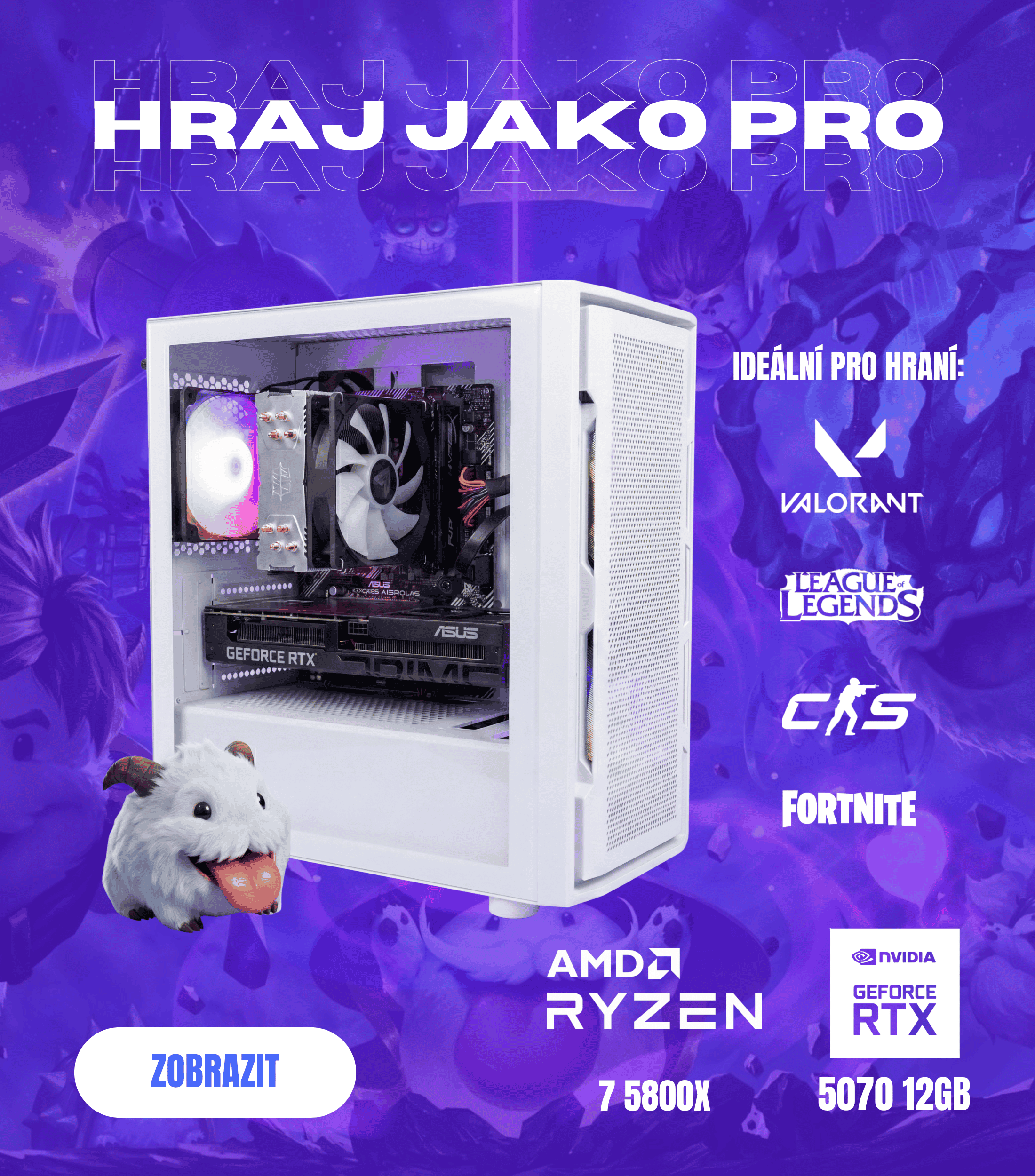 GamePC6410 - RTX 5070, Ryzen 7 5800X