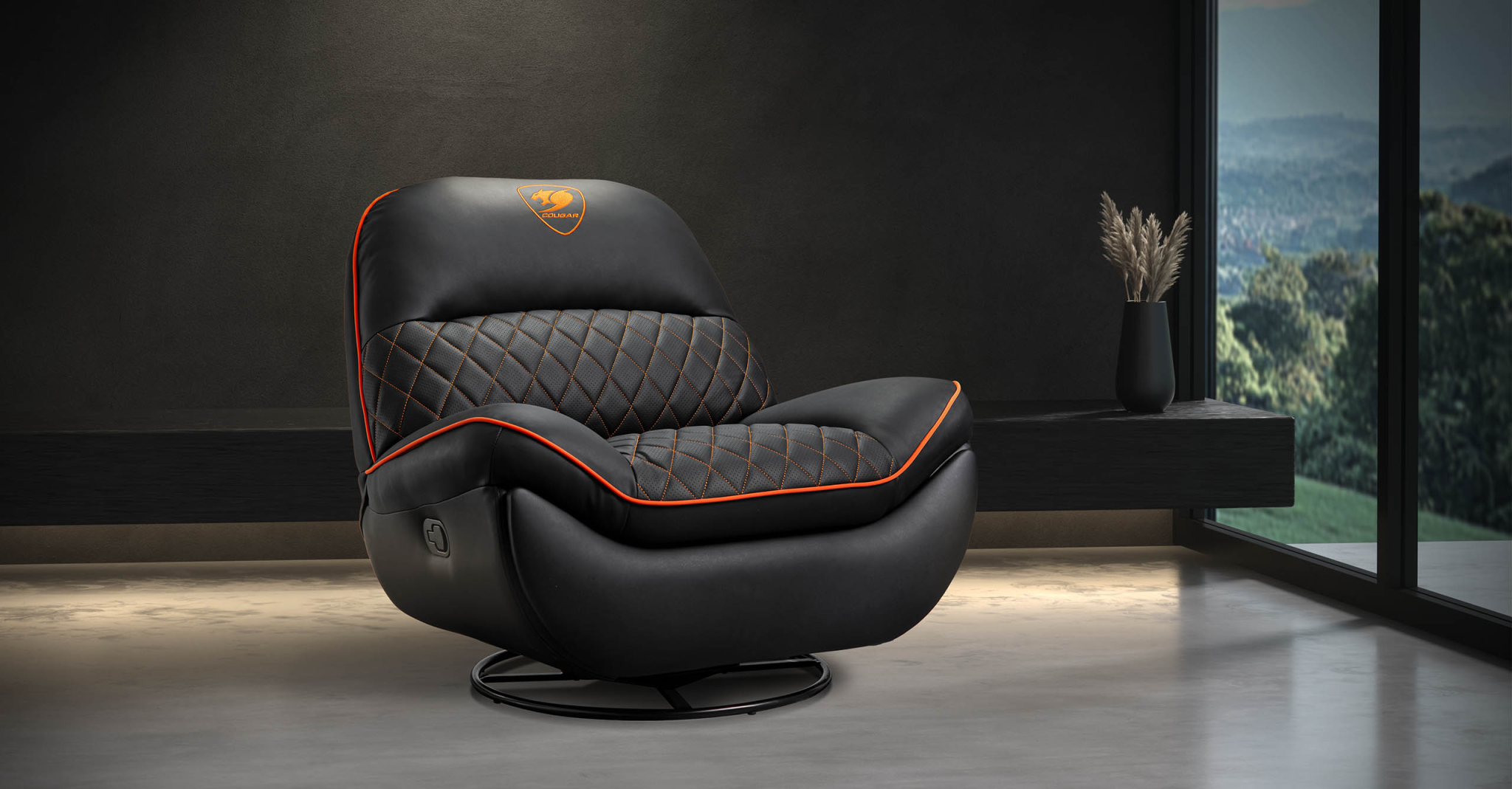 Herní křeslo Cougar Overlord ergonomie a komfort při hraní