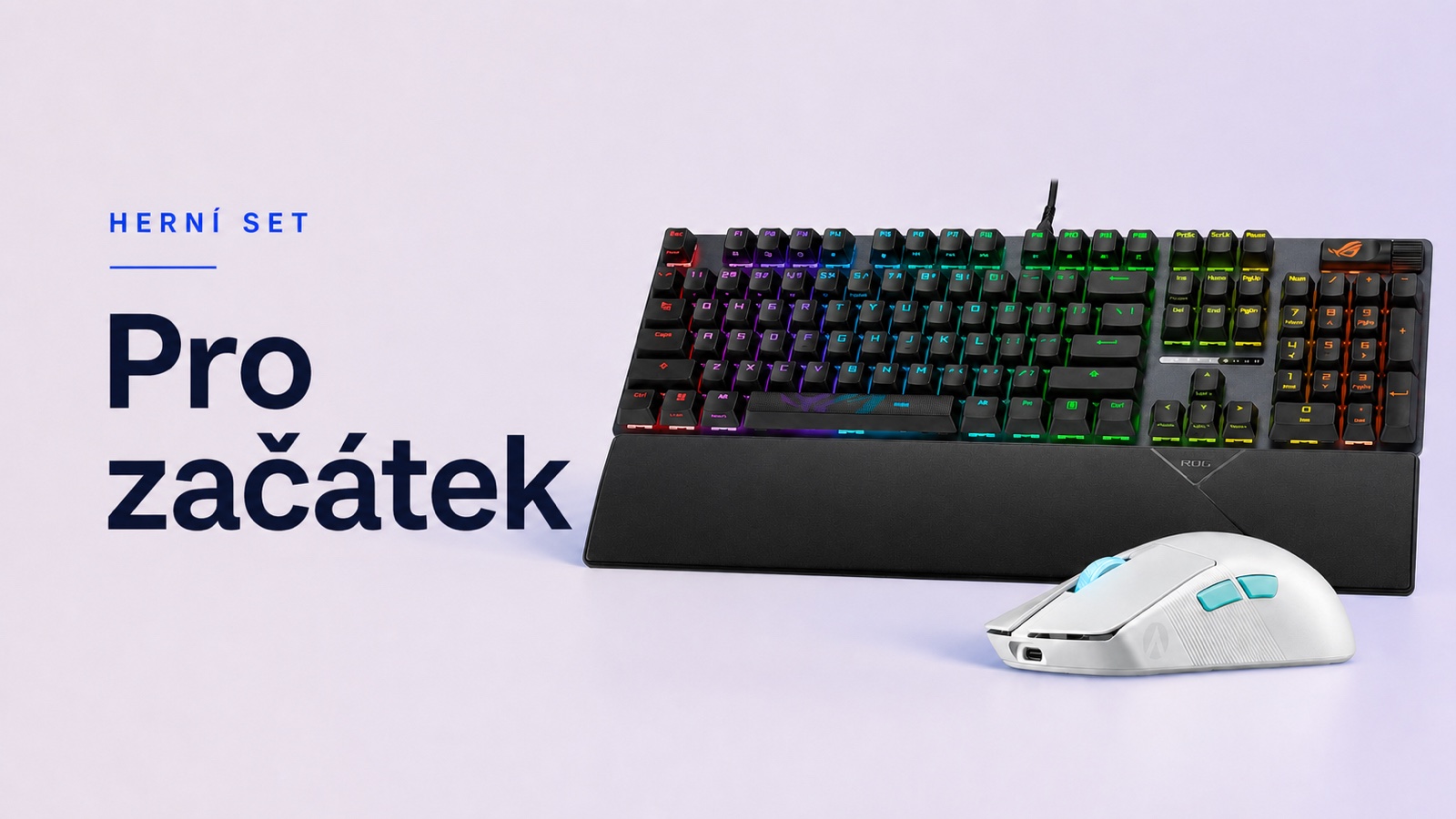 Herní set pro začátek: jak sladit počítač, monitor a příslušenství