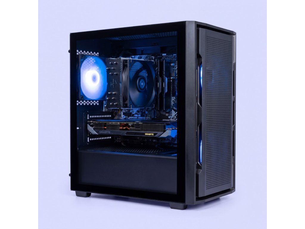 Herní počítač Raiko Pro s AMD Ryzen 5 7500X3D a Radeon RX 9060 XT 8/16 GB