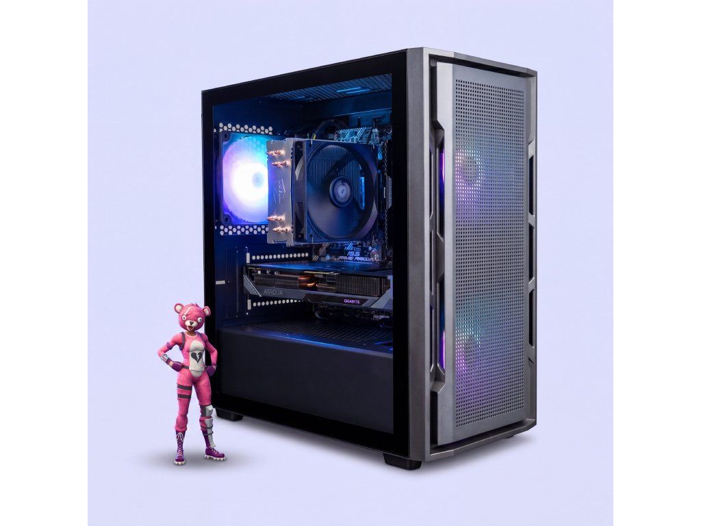 Herní počítač Raiko Pro s Intel Core i5-12400F a Radeon RX 9060 XT 16 GB
